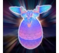 3D Dragon Eggs with Dragon Inside, 3D Printed Dragon in Egg, Glow in The Dark Winged Dragon Inside Surprise Egg, Fantasy Dragon Egg Decoration Ideal for Easter, Birthdays and Holiday