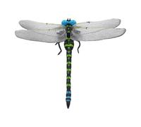 3D Dragon Fly Figurine - 12cm Fake Toy, Educational Animal Model, Outdoor Decorative Learning Tool | Realistic Dragonfly for Kids Lawn Patio Classroom Play Demonstration