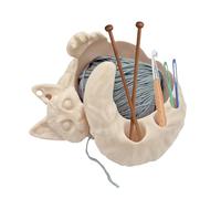 3D Dreamy Cat Yarn Storage Bowl, Craft Yarn Bowl for Crocheting and Knitting, Pretty Yarn Holder Organizer, Desktop Ornament Decor, Indoor Decoration for Girls, Ideal for Cats Feeding Bowl
