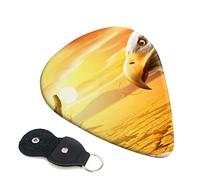 3d eagle Printed Guitar pick Guitar Plectrums for Acoustic Guitar Electric Guitar Bass Guitar - Guitar Accessories - 6 Pack 0.46mm