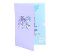 3D Easter Card,Easter Greeting Card,3D Greeting Card Bunny Pop Up Easter Cards - Colorful Printed Christmas Cards Happy Easter Cards With Sob