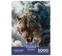 3D Effect 1000 Pieces Puzzles Challenging Game Toy 3D Vision Home Decoration Fit Families for Adults And Children 70x50cm/1000pcs