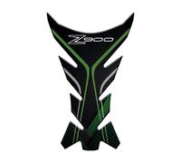 3D EFFECT ADHESIVE RESIN TANK PAD COMPATIBLE WITH KAWASAKI Z900 (DARK GREEN)