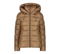 3D effect hooded puffer jacket for women CMP Marron 3XL
