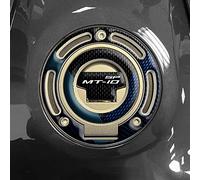 3D EFFECT RESINATED STICKER FOR MOTORCYCLE COMPATIBLE WITH YAMAHA MT-10 AND MT 10 SP FROM 2022 ONwards (Icon Performance, Cap Protection)