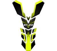 3D EFFECT RESINED ADHESIVE TANK PAD compatible with Yamaha MT-09 2017-2019 (Yellow Fluo)