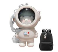 3D Effect Star Design Luminous Bear Keyring - Cute Charm for Backpack and Car Keys | Space Accessory for Couples and Durable and Portable ABS Construction, a, Se référer au descriptif