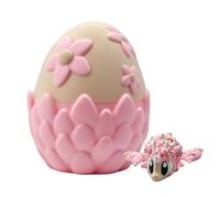 3D Egg With Miniature Inside, Enhances Focus Naturally, 8x7.5cm, Baseball Dragon And Egg, 3D Dragons Fidget Toy, A Magícal Gift Design, For Kids Teens Adults Fantasy Lovers
