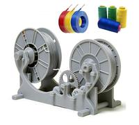 3D Electric Filament Respooler, Spool Winder with Wide Material Compatibility, High Efficiency Winding Machine for 3D Printing Enthusiasts & Welders