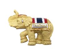 3D Elephant Thailand Refrigerator Magnet Tourist Travel Souvenirs Handmade Resin Craft Magnetic Stickers Home Kitchen Decoration Fridge Magnet Collection Gift