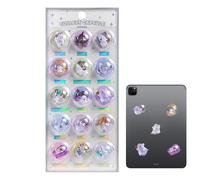 3D Embossed Stickers - Mini Decorative Stickers - Notebook Decorations | For Phone Case Notebook Diary Laptop Crafts Children Boys Girls Adults Party Ricompen