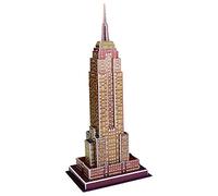 3D Empire State Building Puzzle Famous USA Landmark Model 24 Pieces