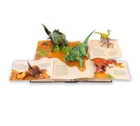 3D Encyclopedia Prehistorica Dinosaurs, Dinosaur Pop Up Book, The Definitive Pop-Up Hardcover, Interactive Knowledge Educational Facts 3d Printed Sticker Book Dinosaur Advent Calendar Gifts for Kids