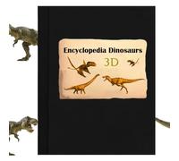 3D Encyclopedia Prehistorica Dinosaurs,Funny Interactive Pop-Up Dinos Book,The Definitive Pop-Up Hardcover,Complete Illustrated Encyclopedia of Dinosaurs Prehistoric Creatures,Gift for Dinosaur Lovers