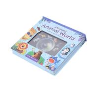 3D Encyclopedic Animal Book, Children's 3D Reading Book, Interactive Three Dimensional Animal Knowledge Book with Vivid Illustrations for Early Learning and Cognitive