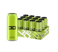 3D Energy Drink Green (Citrus Mist) 473ml - Case of 12 [Best Before: 31/01/2026]