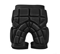 3D EVA Foam Ski collide Shorts with Hip and Tailbone Protection, Breathable Snowboard Padded Pants for Winter Sports Safety, Flexible Waist Crash Gear for Ice(S)