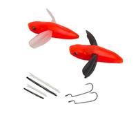 3D Eye Flying Fish Soft Lures with Hide Hook, A