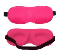 3D Eye Mask by Personalize Pro for Sleeping, Luxury Blindfold Sleep Mask with Adjustable Strap, Soft & Comfortable Night Eye Mask for Men and Women, Light Blocking Eye Blinder (Hot Pink)