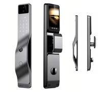 3D Face Recognition Smart Door Lock, Intelligent Door Locks with Security Camera Monitor, Fingerprint/Passcodes/IC Card/APP/Keyless Entry Door Locks, Video Doorbell for Front Door, Home,Office