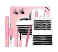 3D False Eyelashes Reusable Artificial Eyelashes Natural Look Russian Strip Lashes, Long Dramatic Mink Eyelashes Wispy Full Volume