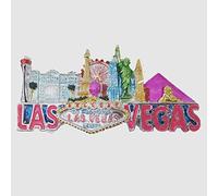 3D Famous Casino Las Vegas Nevada USA Fridge Magnet Souvenir Gift，Home & Kitchen Decoration Magnetic Sticker America Refrigerator Magnet Collection