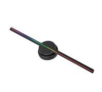 3D Fan Hologram Projector Wall-Mounted Support Images And Video Wifi Led Sign Holographic Lamp Player Advertising Display