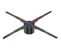 3D Fan Hologram Projector Wifi Remote Control 42-62cm Commercial Advertise Display Transmit Picture Video(F60)