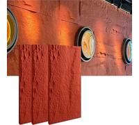 3D Faux Rock Wall Panels for Modern Interiors & Exteriors Textured Wallpaper Cladding Decorative Tile Backdrop Durable Wall Paneling for Home & Office Decor