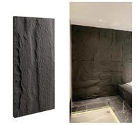 3D Faux Rock Wall PanelsModern Interior & Exterior Decoration Textured Wallpaper Cladding Stylish Tile Backdrop for Home Office & Commercial Spaces