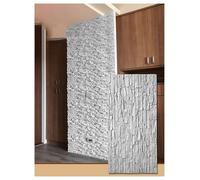 3D Faux Stone Wall Panels10PCS Easy DIY Interior & Exterior Wainscoting Decorative Accent Wall Decor Durable PU Material for Stunning Home Transformation