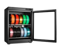 3D Filament Dry Cabinet, Anti-Moisture Storage Box, Metal Sealed Drying Structure, Various 3D Printing Consumables for Home, Office Workshop, Studio 2Tier