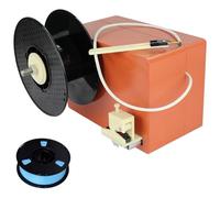 3D Filament Extruder, 120W Desktop Machine, Adjustable Speed (300-600mm/min) for Various Materials Including PLA, ABS, PVA, HIPS, Acetate, Wood, and Plastic