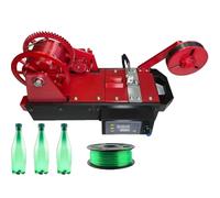 3D Filament Maker Machine for Desktop, Converts Plastic Bottles into Filaments, Digital Temperature Control up to 300℃, Production Speed 500g-1000g/h