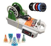 3D Filament Making Machine from Recycled PET Bottles, Temperature/Speed Adjustable, Pultrusion for DIY Studios