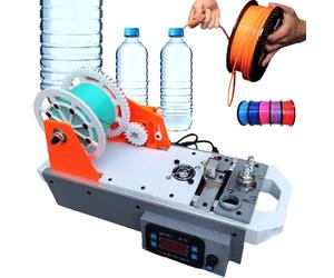 3D Filament Making Machine from Recycled PET, Plastic Bottle Recycler to Filament, for DIY Creators, Small Studios, Eco-Friendly Filament Extruder