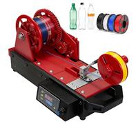 3D Filament Recycler Machine for Desktop 3D Printer, Extruder Maker with Temperature and Speed Control for DIY Enthusiasts, Reprocess Plastic Bottles