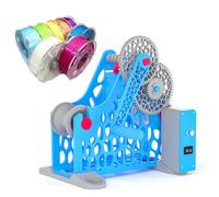 3D Filament Respooler, 3-in-1 Electric and Hand-Cranked Spool Winder with Smart Start/Stop for 1kg 3D Printing Filaments, Welding Wires, and Textile Materials