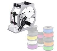 3D Filament Respooler, 3-in-1 Electric and Hand-Cranked Spool Winder with Smart Start/Stop for 1kg 3D Printing Filaments, Welding Wires, and Textile Materials