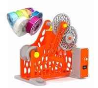 3D Filament Respooler, 3-in-1 Electric/Hand-Cranked Spool Winder with Smart Start/Stop for 1kg 3D Printing Filaments, Welding Wires & Textile Materials