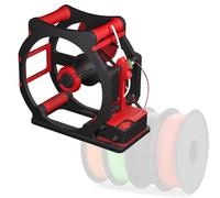 3D Filament Respooler, 3-in-1 Electric/Hand-Cranked Spool Winder with Smart Start/Stop for 1kg 3D Printing Filaments, Welding Wires & Textile Materials