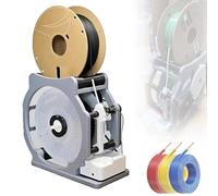 3D Filament Respooler Electric Industrial Spool Rewinder with Intelligent Start/Stop Functionality, 42-Step Motor, Compatible with All 1kg Trays