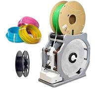 3D Filament Respooler, Electric Spool Rewinder for 3D Printing, Smart Start and Stop Function, Neatly Wraps Welding Thread Without Tangling