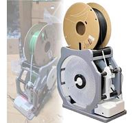 3D Filament Respooler, Electric Spool Rewinder with Smart Start/Stop for 1kg Spools, Universal Winder for Printer Filament & Welding Wire