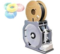 3D Filament Respooler, Electric Spool Rewinder with Smart Start Stop Sensor, Automatic Filament Winder Machine for 1Kg Spools & Wires