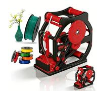 3D Filament Respooler, Electric Spool Winder with Auto Start Stop, Tangle-Free Wrapping for 7.9 Inch 1kg Spools, Universal Compatibility PLA PETG ABS