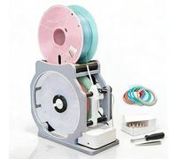 3D Filament Respooler, Electric Spool Winder with Auto Start Stop, Tangle-Free Wrapping for 7.9 Inch 1kg Spools, Universal Compatibility PLA PETG ABS
