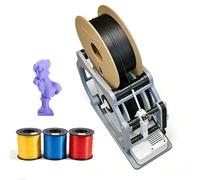 3D Filament Respooler, Smart Sensor Winder for Printing, Welding & Sewing, High-Speed No-Tangle Winding, ABS Build, Fits 1KG Spools