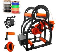 3D Filament Respooler, Spool Winder for Neatly Managing 1kg Spools, Ideal for Easy Filament Replacement and Preventing Tangling