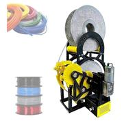 3D Filament Rewinder, Electric Spool Respooler with Metal Linear Rail and 20 Precision Bearings for 3D Printing and Textile Art